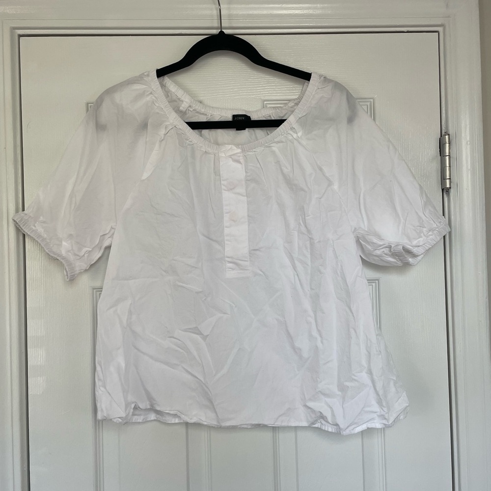 J. Crew puff sleeve top